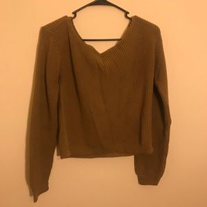 Pretty Little Thing Off the Shoulder Sweater S/M